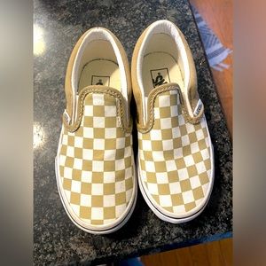 Boys vans aster checkered